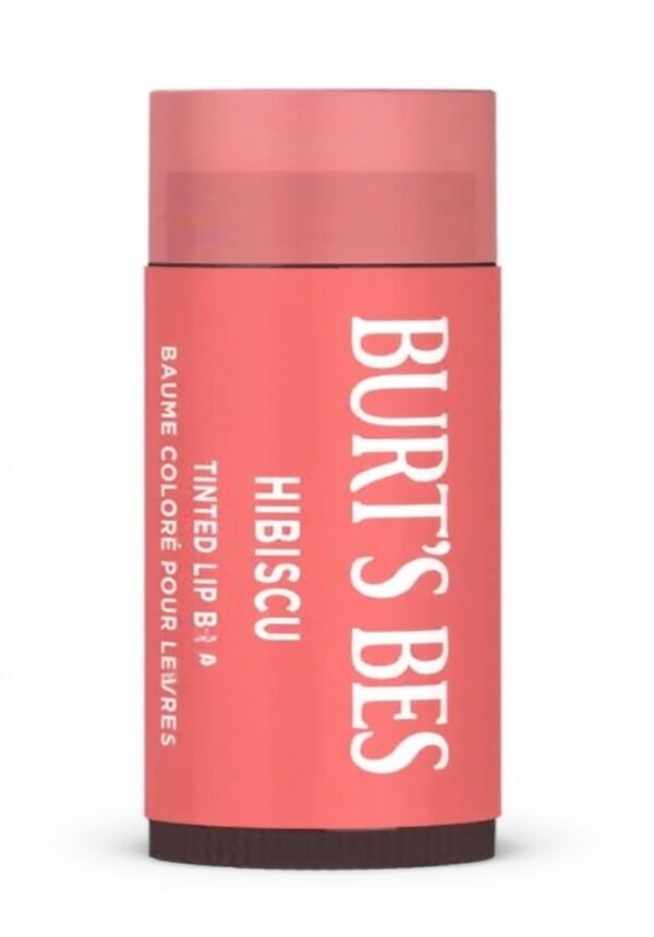Baume à lèvres teinté Burt's Bees Hibiscus soin hydratant