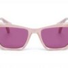 Lunettes de soleil Calvin Klein Jeans Nude Butterfly 50