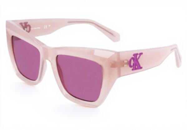 Lunettes de soleil Calvin Klein Jeans Nude Butterfly 50