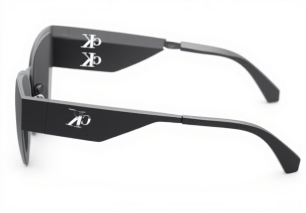 Lunettes de soleil Calvin Klein Femme métal papillon