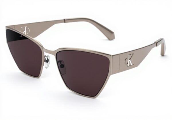 Lunettes de soleil Calvin Klein Femme métal papillon