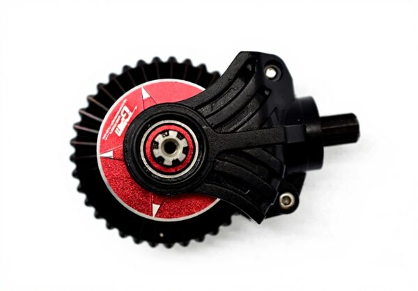 Carbon Steel Ring Gear 37T amp Pinion Gear 13T with Aluminium Diff Case for 110 GraniteBig Rock V3 3S Kraton 4S Vorteks 3S Senton V3 18 Vendetta 3S Infraction V3-7Pcs Set Orange