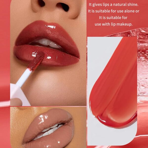 Gloss à lèvres CHSEEO 6 couleurs hydratant longue tenue-1