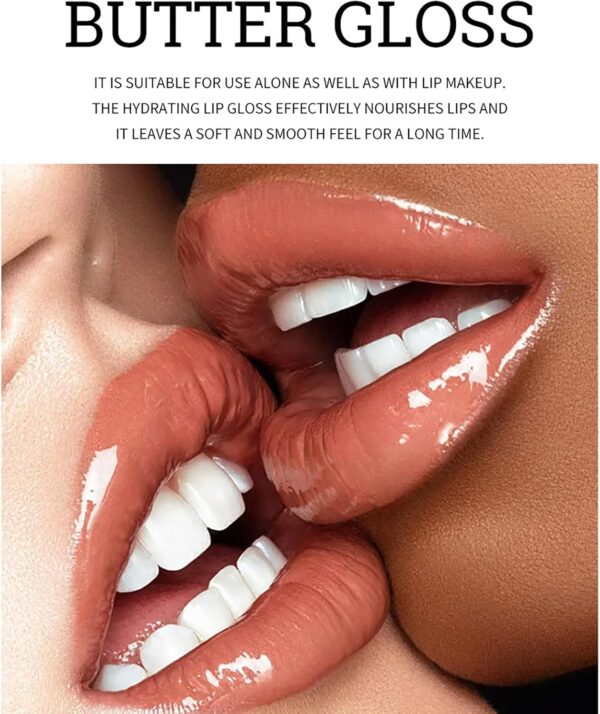 Gloss à lèvres CHSEEO 6 couleurs hydratant longue tenue-2