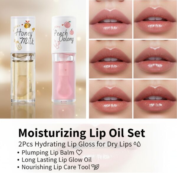 Gloss à lèvres hydratant KTouler brillant longue tenue set-7