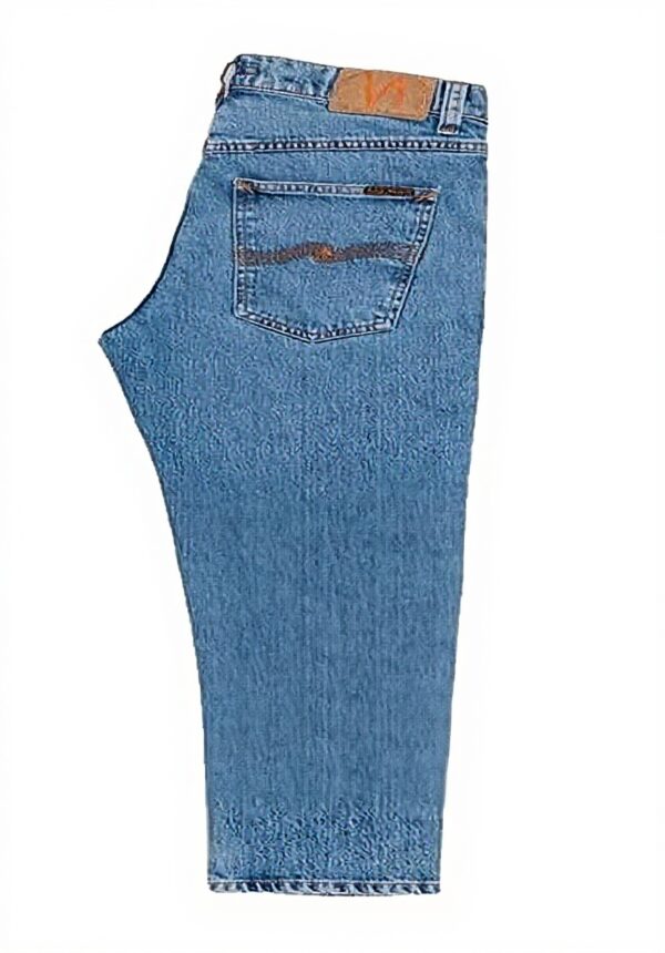 Jeans Denim Ollie robustes Nudie Homme Porté Vintage