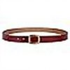 Ceinture femme DFJOENVLDKHFE jean boucle métallique marron
