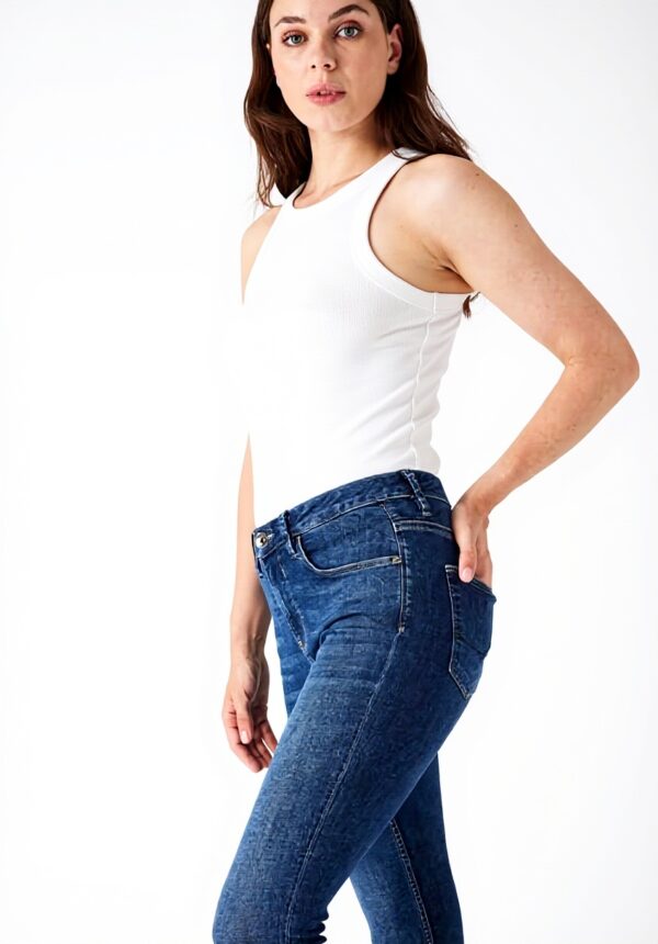 Pantalon Jean Femme Garcia Moyen Utilisé Taille 50 52