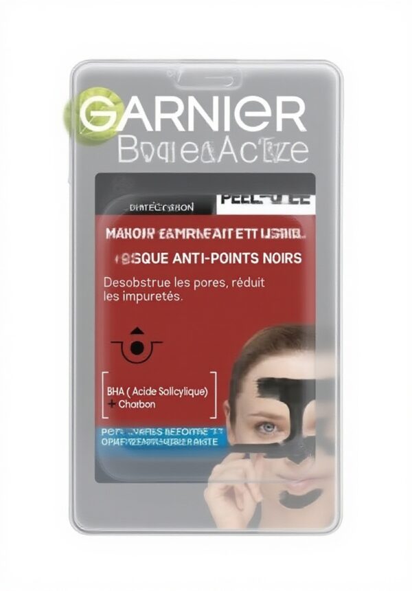 Masque Peel-Off Garnier Charbon Anti Points Noirs Peaux
