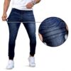 Jeans Homme Skinny Élastique Slim Fit GINGTTO Denim