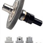 Glomora RC Car Gear Set 91T Big Gear Alliage Aluminium