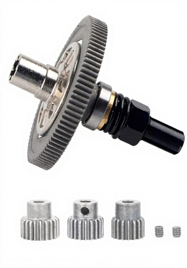 Glomora RC Car Gear Set 91T Big Gear Alliage Aluminium