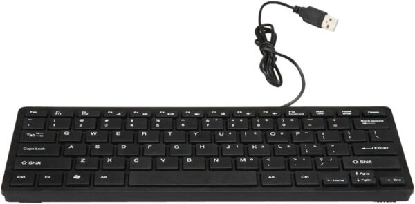 Clavier filaire Glossia ultra fin silencieux 78 touches-2