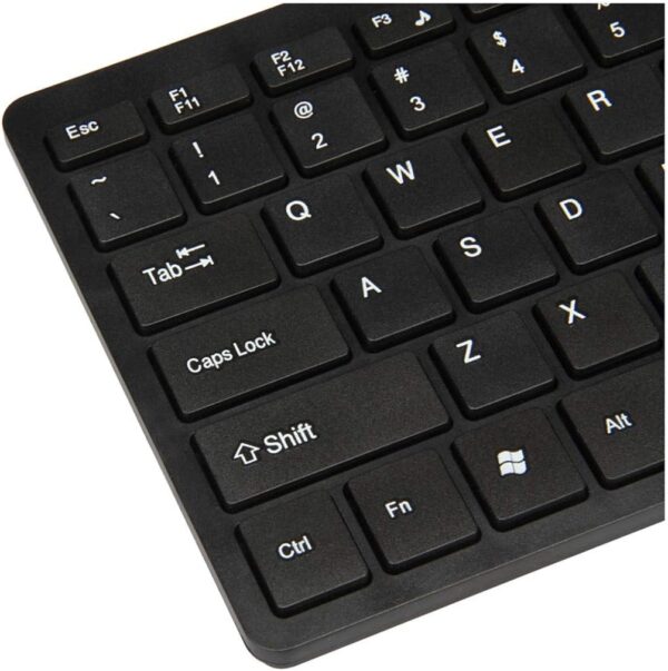 Clavier filaire Glossia ultra fin silencieux 78 touches-3