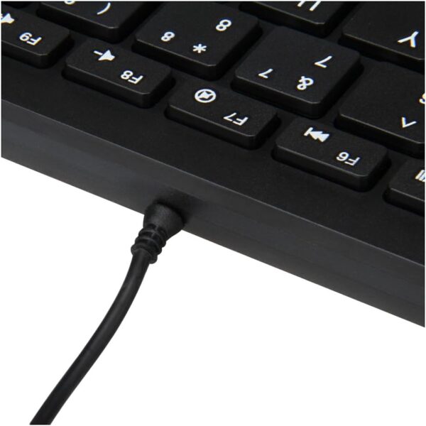 Clavier filaire Glossia ultra fin silencieux 78 touches-5