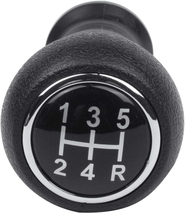 Pommeau levier vitesse Glossia noir ronde C1 C3 C4 106 107-1