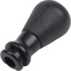 Pommeau levier vitesse Glossia noir ronde C1 C3 C4 106 107-3