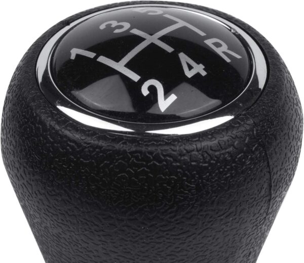 Pommeau levier vitesse Glossia noir ronde C1 C3 C4 106 107-7