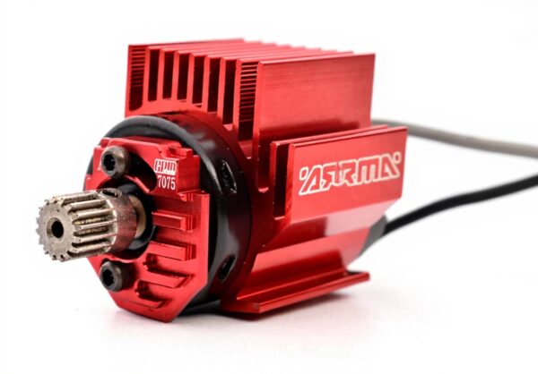 Support moteur aluminium Arrma GROM dissipateur chaleur