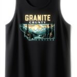 Débardeur Montana Vintage Outdoor Nature Homme Léger