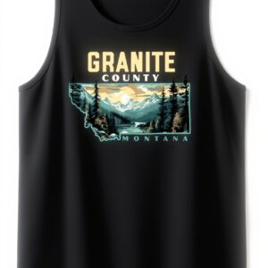 Débardeur Montana Vintage Outdoor Nature Homme Léger