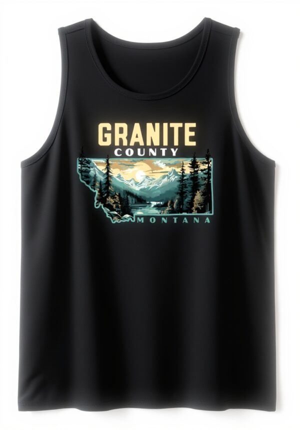 Débardeur Montana Vintage Outdoor Nature Homme Léger