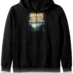 Sweat à capuche Montana vintage rétro randonnée plein air