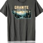 T-shirt vintage Montana nature randonnée Montana State Pride