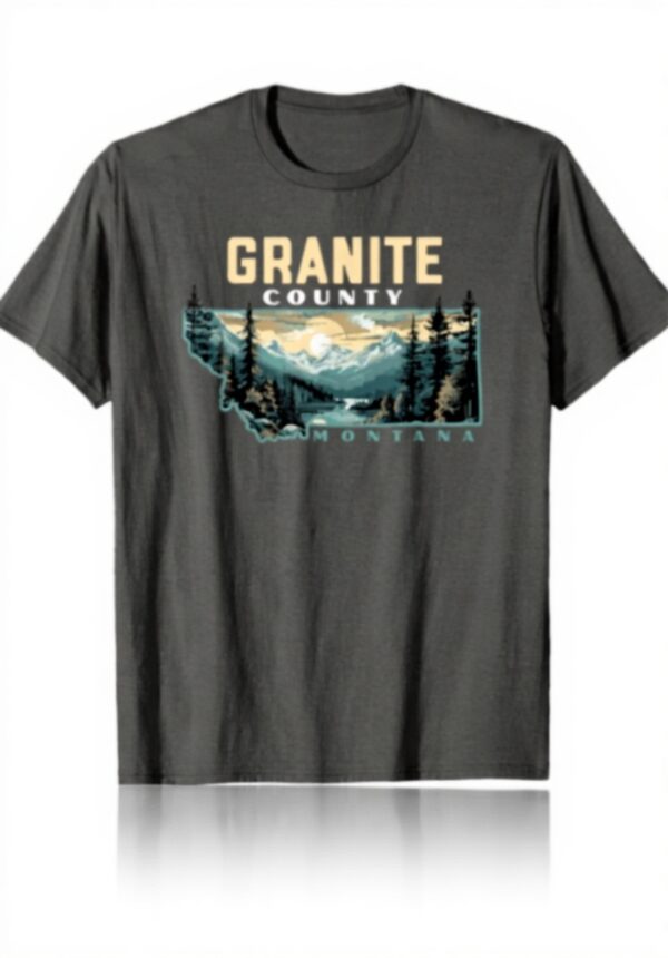 T-shirt vintage Montana nature randonnée Montana State Pride