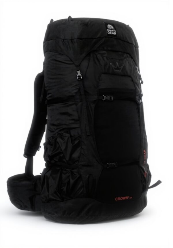 Sac à dos trekking femme Granite Gear Crown 2 60 noir rouge