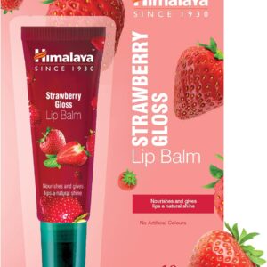 Baume à lèvres brillant Himalaya fraise hydratation longue-0
