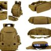 Sac à dos tactique militaire 40L HUNTVP MOLLE résistant à
