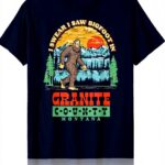 T-shirt Bigfoot Montana Granite County design nature Montana
