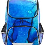 Sac à dos enfant granit marbre bleu Vnurnrn-Nigeu école