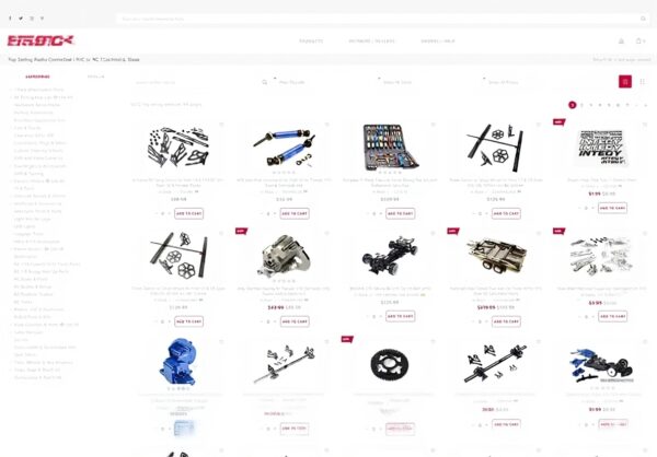 Pignon 20T Aluminium CNC Integy pour Arrma Granite 4X4