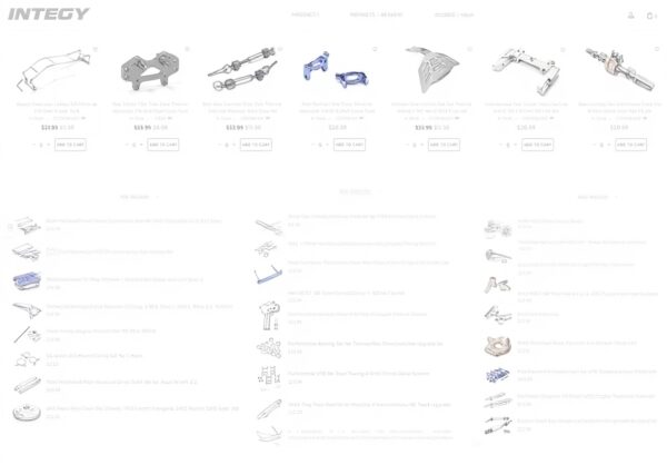 Pignon 26T Aluminium CNC Integy pour Arrma Granite 4X4