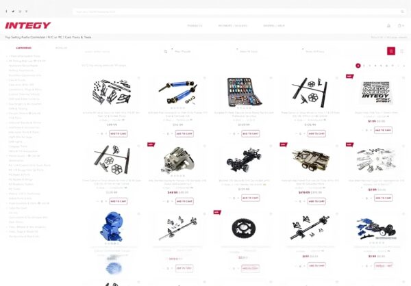 Support moteur Integy CNC Arrma Granite 4X4 3S BLX