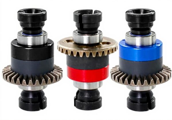 Pièces différentielles ARRMA métal bleu voiture RC GROM