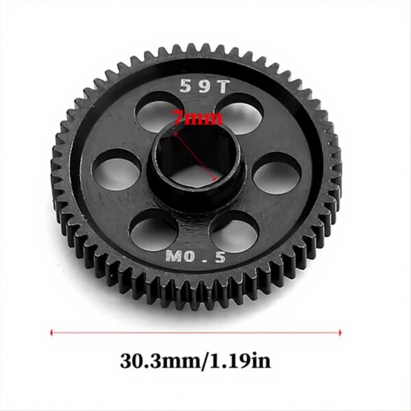 Pignon différentiel ARRMA Granite GROM métal RC pièces