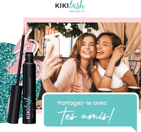 Sérum croissance cils Kikilash allonger fortifier naturel-5