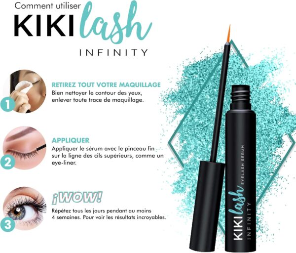 Sérum croissance cils Kikilash allonger fortifier naturel-6