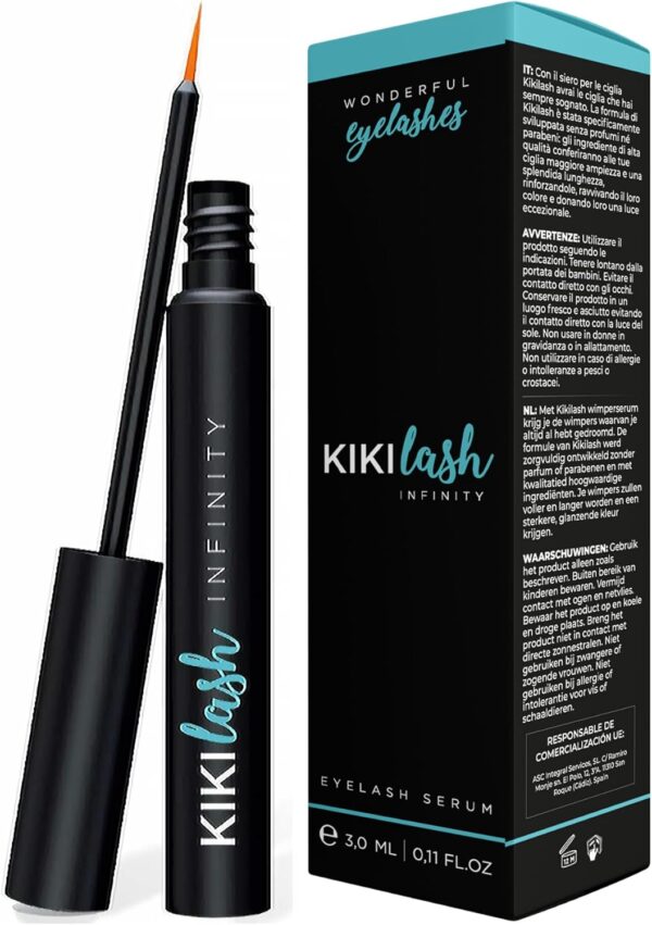 Sérum croissance cils Kikilash allonger fortifier naturel-0