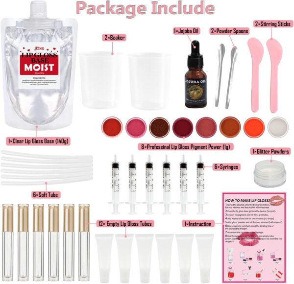 Kit fabrication gloss Vezerd DIY couleurs créatif adulte-1