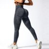 Leggings sport polaire femme haute taille yoga thermique