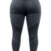 Leggings sport polaire femme haute taille yoga thermique
