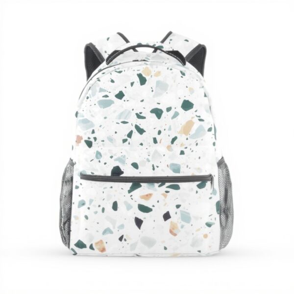 Sac à dos enfant Leomeowf granit compartiments voyage école