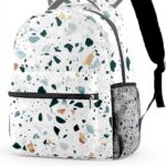 Sac à dos enfant Leomeowf granit compartiments voyage école