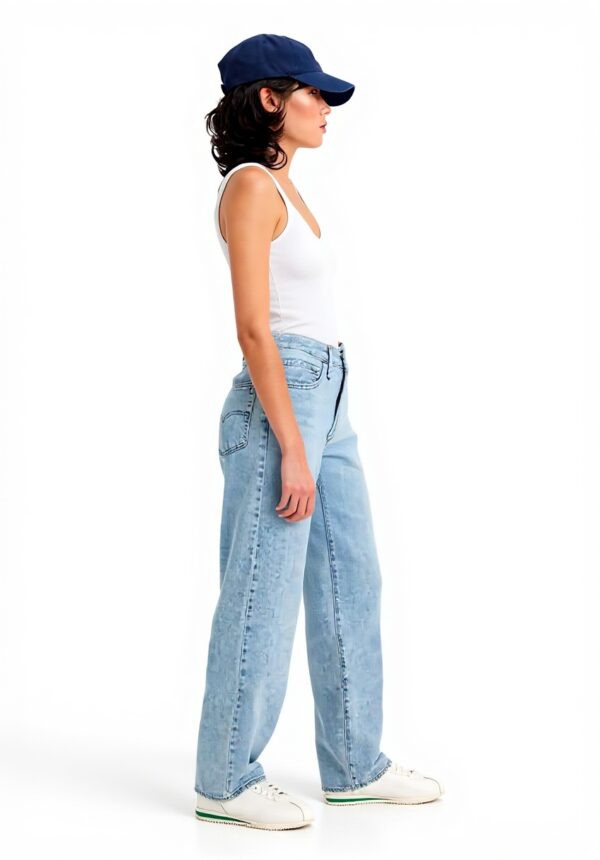 Levis Baggy Dad Jeans Femme Coton Lyocell Coupe Large