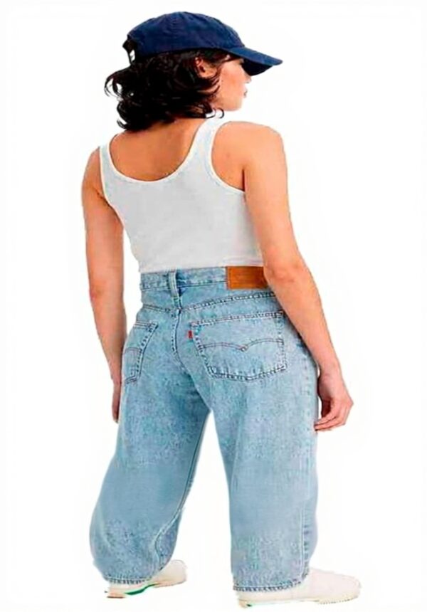 Levis Baggy Dad Jeans Femme Coton Lyocell Coupe Large