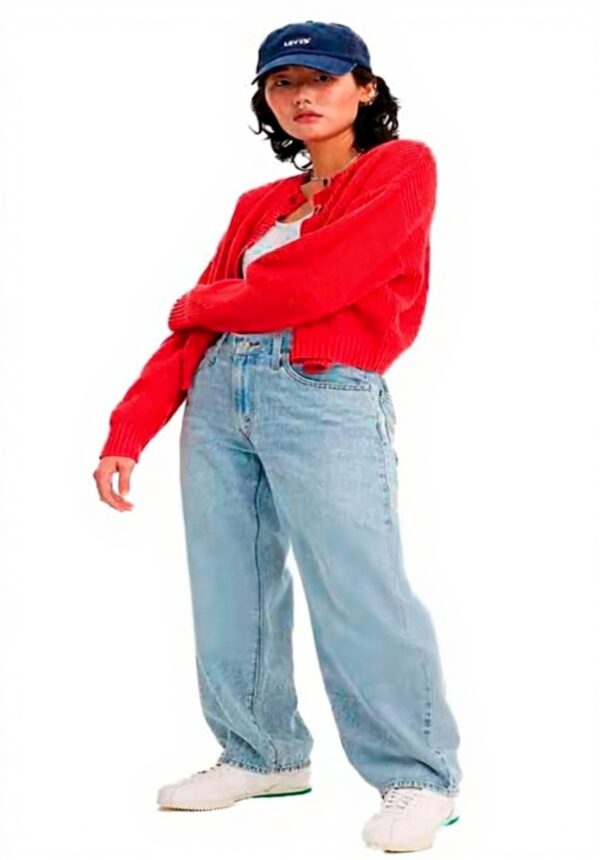 Levis Baggy Dad Jeans Femme Coton Lyocell Coupe Large